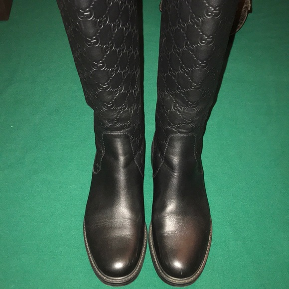 Gucci Guccussima Maud Riding Boots - Picture 7 of 8